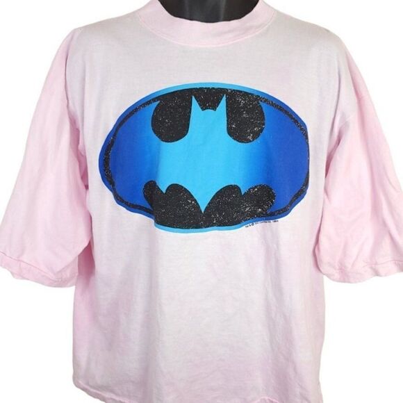 Batman T Shirt Vintage 80s DC Comics Superhero Dark Knight Made In USA Mens XL - Picture 1 of 7